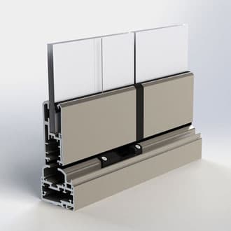 Height compensation profile allows a height adjustment of +/- 5 mm