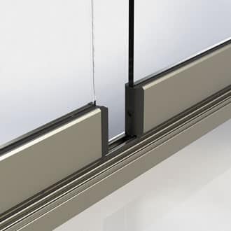 Additional stability through tongue and groove joint between the end caps