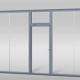 Optional separate pass door available, as a single door or French-style doors