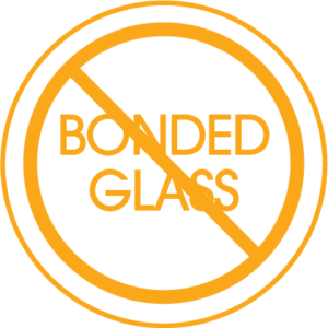 No Bonded Glass